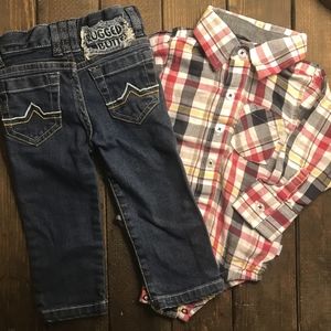 Baby Western outfit